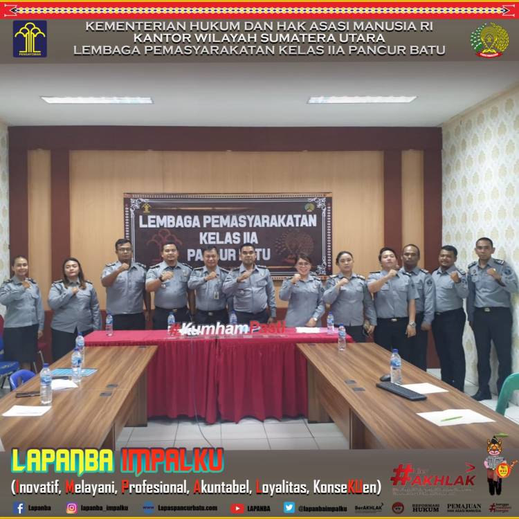 Optimalkan Hak Bersyarat WBP, Petugas PPK Lapas Pancur Batu Dapat Penguatan dari PK Madya Bapas