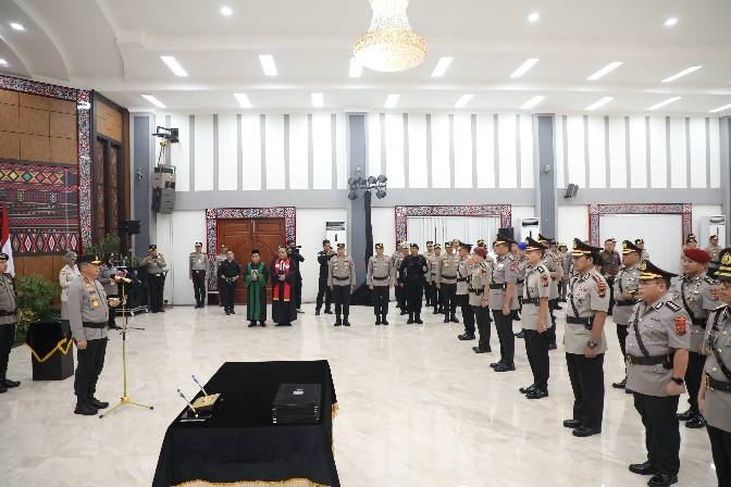 Sertijab PJU dan Kapolres, Kapolda Sumut : Pentingnya Persiapan Matang Hadapi PON XXI dan Pilkada