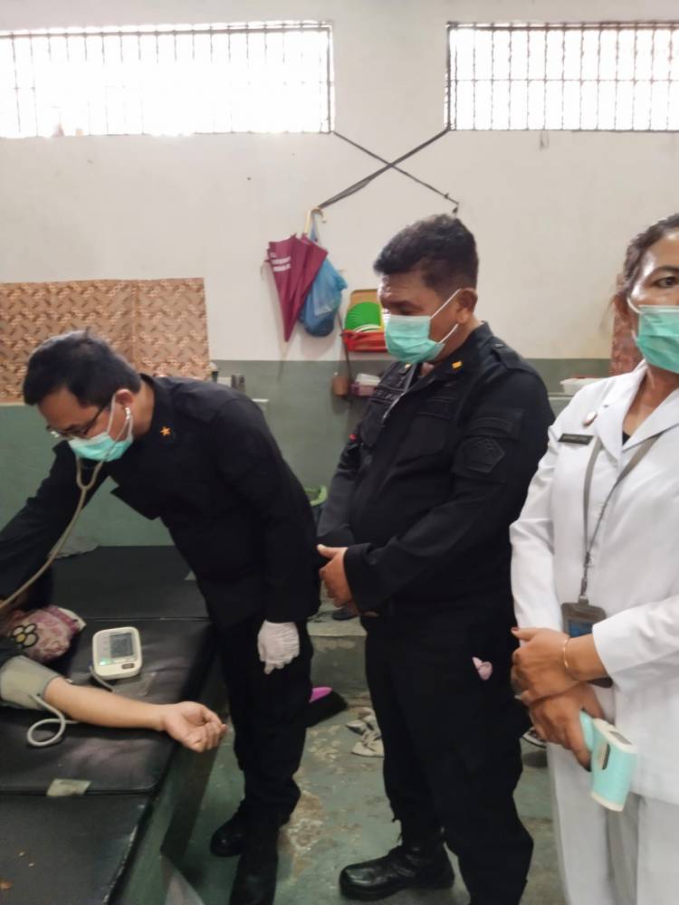 Medis Lapas Kelas IIA Pancur Batu Cek Kesehatan WBP