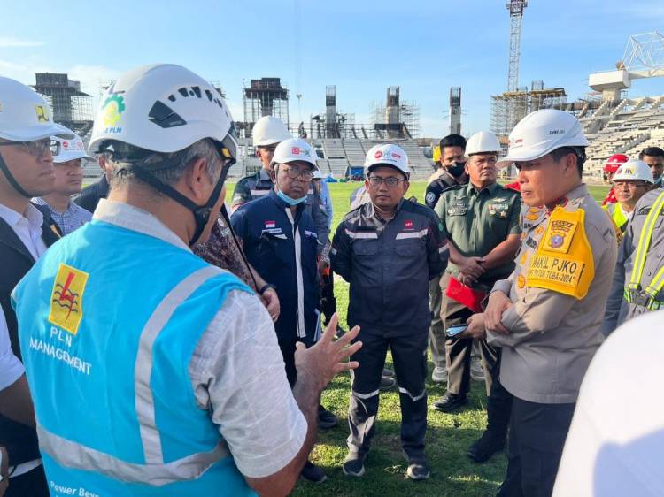 Wakapolda Sumatera Utara Meninjau Persiapan PLN Dalam PON XXI