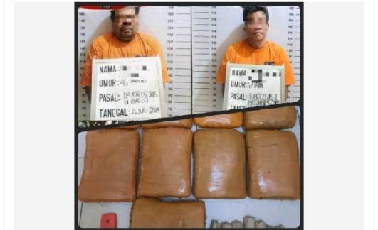 Pengedar Ganja Didor Polres Labuhanbatu