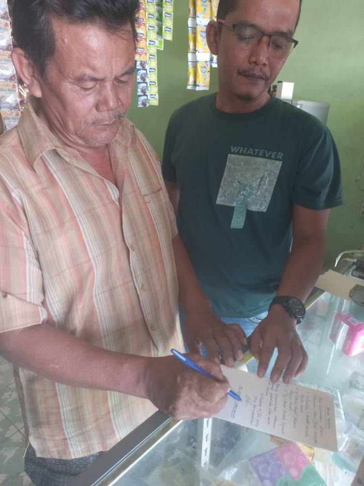 Polsek Serbalawan Gelar Operasi Pekat Toba 2024, Amankan Puluhan Botol Minuman Keras