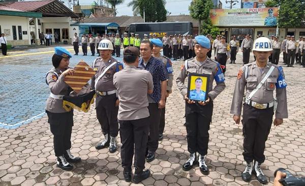 Terlibat Narkoba, Dua Bintara Polres Karo Dipecat Tidak Hormat