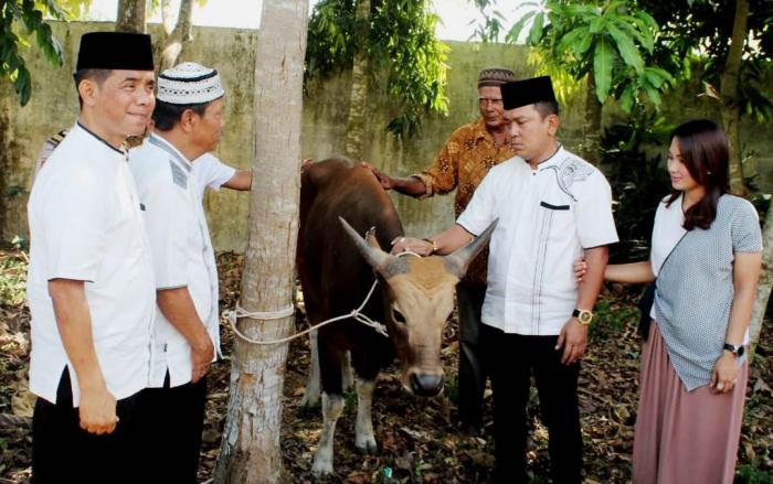 Polres Asahan Berqurban 6 Ekor Sapi Pada Idhul Adha 1440 H
