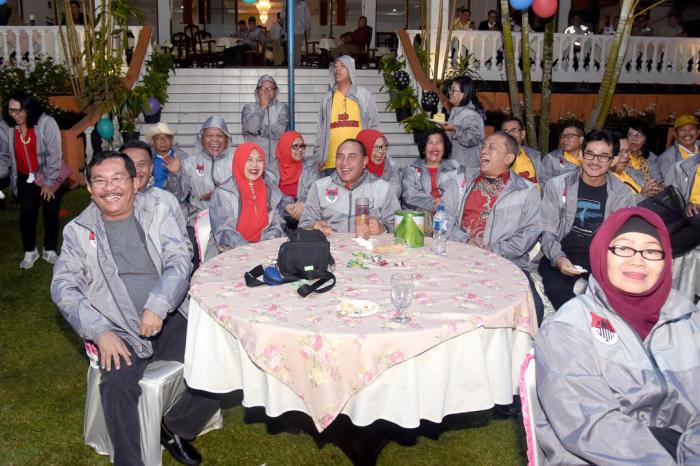 Gelar Reuni SMANSA Medan '79,  Edy Rahmayadi Bicara Soal Kesetiaan