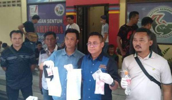 Dua Lokasi Tempat Sarang Narkoba, Kembali di "Gempur" Sat Narkoba Polrestabes Medan