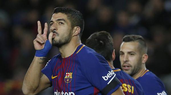 Berkat Kaki Suarez, Arsenal Tak Berkutik