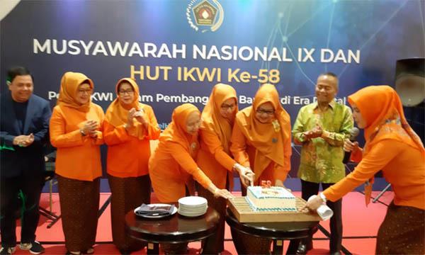 Terpilih Aklamasi, Indah Kirana Pimpin IKWI Pusat Periode 2019-2024