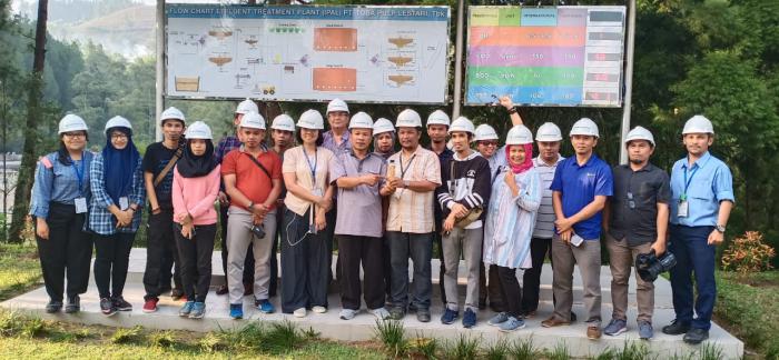 Belasan Jurnalis Sumut Berkunjung ke Perusahaan PT Toba Pulp Lestasi