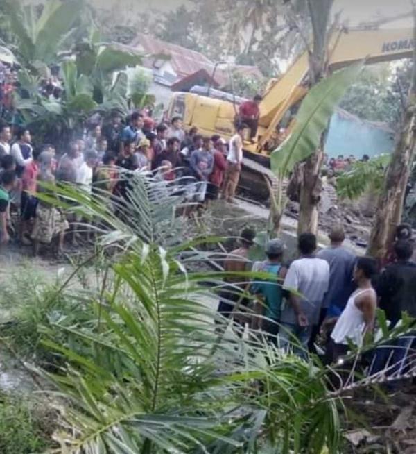 4 Anak Tewas Tertimbun Runtuhan Gorong - gorong 