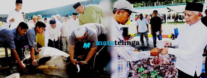 Ribuan Masyarakat Asahan Mendapat Bagian Daging Qurban