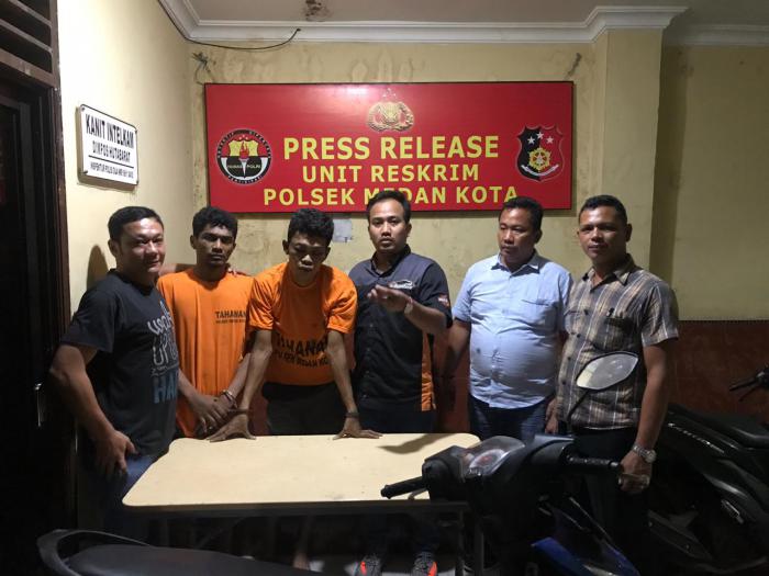 Dua Pelaku Curanmor, Nyaris Tewas di Hajar Massa