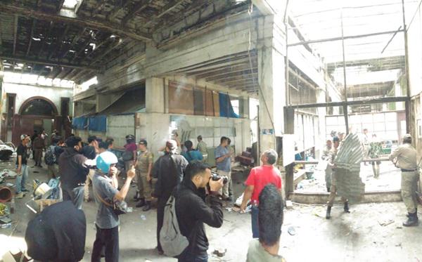 Pemko Medan Berhasil Kosongkan Gedung Tua Warenhuis
