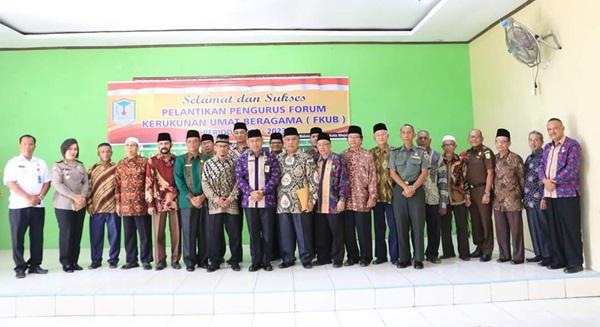 Sekdako Lantik Pengurus FKUB Kota Binjai periode 2018-2023
