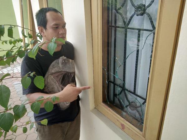 Ketua DPRD Binjai Sudah Ketahui Pelaku Pelemparan Rumahnya