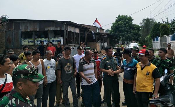 Soal Program Medan Bebas Banjir, Dandim 0201/BS Turun Langsung Komunikasi ke Warga 