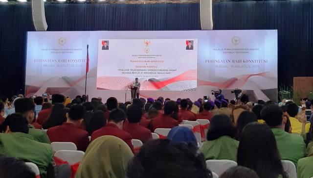 Wapres Hadiri Peringatan Hari Konstitusi di MPR