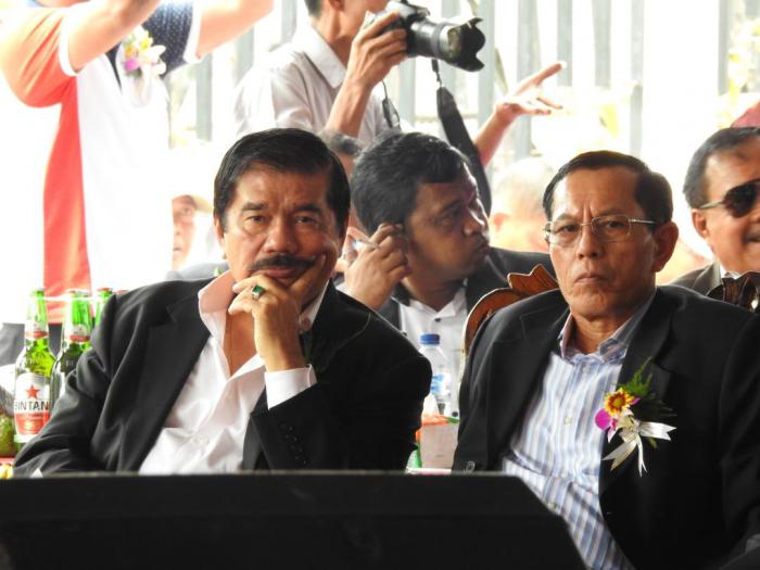 Dolok M Panjaitan dan Robinson Tampubolon Hadiri Peresmian Gereja Katolik