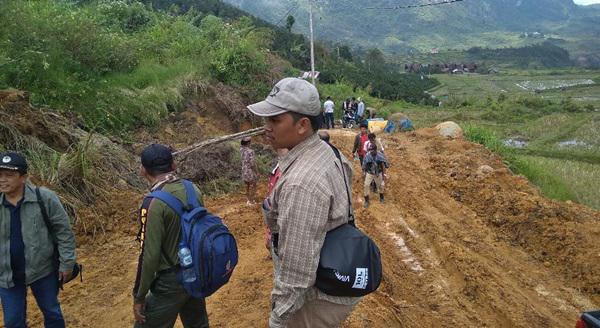 Selidiki Kawasan Hutan Negara yang Dijadikan Jalan di Habinsaran, Tim Gakkum Tidak Dikawal Polres Tobasa