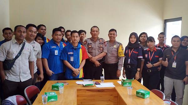 Tekan 3C, Polsek Medan Baru Sampaikan Pesan Kamtibmas Kepada Ritel
