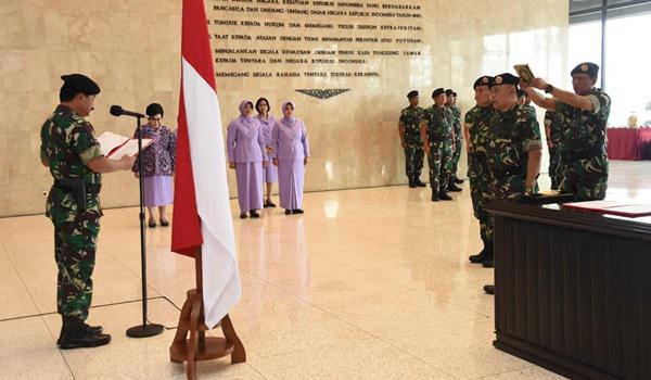 Mayjen TNI Sudirman Jabat Koorsahli Panglima TNI