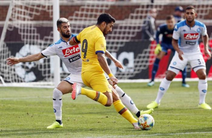 Empat Gol Tanpa Balas, Barcelona Tumbangkan Napoli