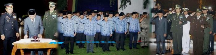 Plt.Bupati Asahan Hadiri Malam Renungan Suci Di TMP 