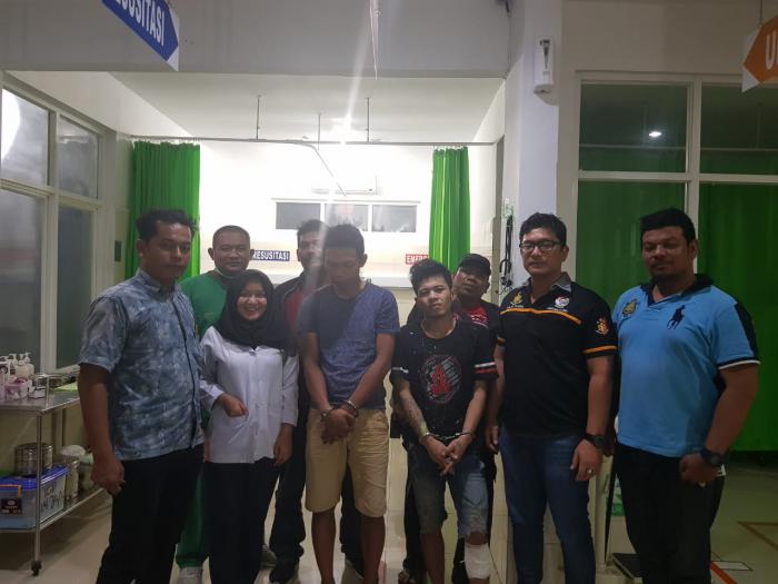 Spesialis Curanmor, Rusak Pagar Rumah Warga,  di Tembak Polisi