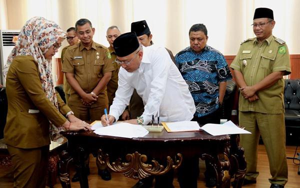 Pemko Medan dan DPRD Tandatangani Nota Kesepakatan KUA PPAS RAPBD 2020