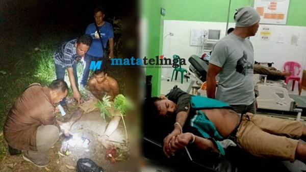 Kaki Dua Pengedar Narkoba di Asahan Dibedil Polisi