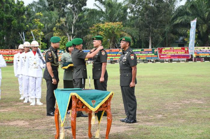 Letkol Inf Agustatius Sitepu menjabat Danbrigif 7/Rimba Raya