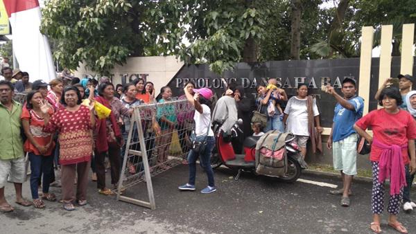 Tolak Okupasi Lahan, Warga Desa Tunggurono Datangi Polda Sumut