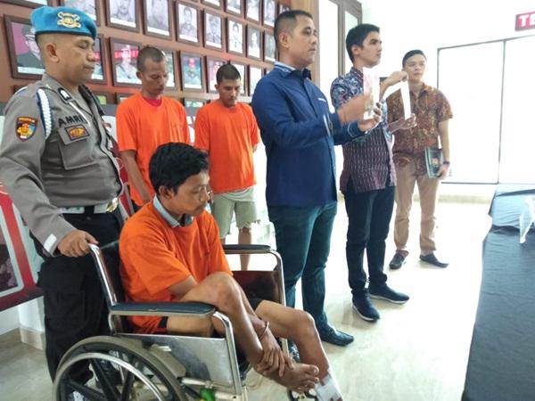 Pelaku Jambret Warga Italia di Medan Dilumpuhkan Polisi, Satu Orang Masih Diburu