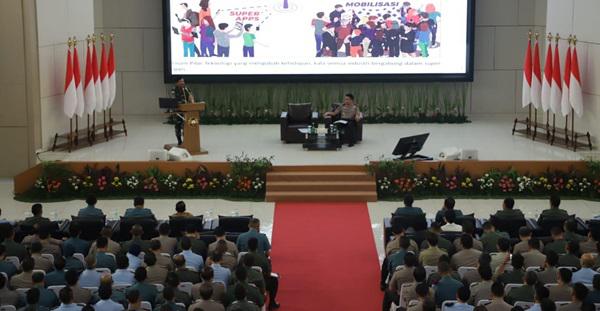 Panglima TNI : Jadilah Perwira Yang Mampu Membaca Arah Perubahan