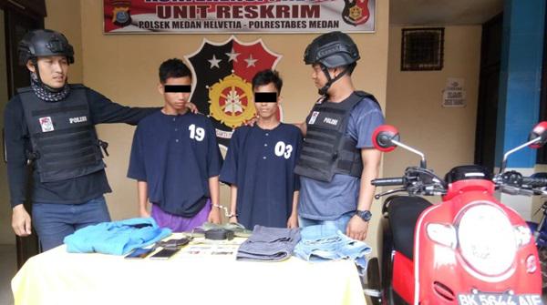Pejambret yang Seret IRT Dekat Polsek Helvetia Diringkus 