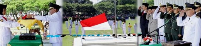 Irup HUT ke 74 Kemerdekaan RI, Plt Bupati Asahan Apresiasi Regu Paskibra