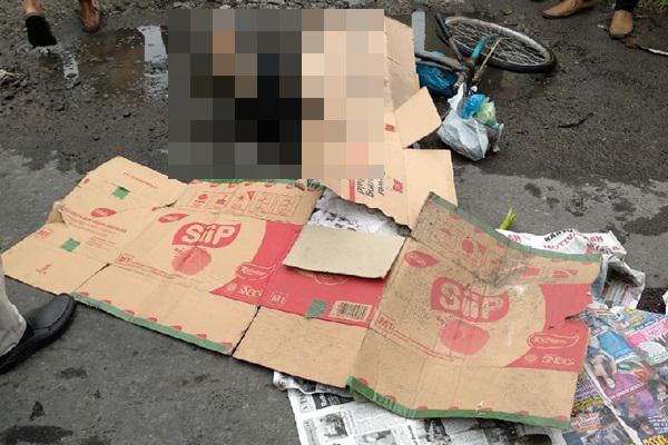 Bersepeda di Kawasan Jalan KL Yos Sudarso, Pria Tua Tewas Digilas Truk