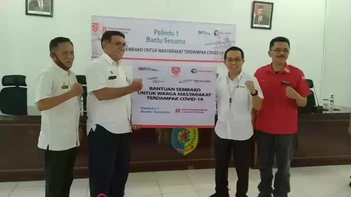Pelindo I Bagikan Sembako 3.080 Paket, Dalam Rangka HUT Kemerdekaan RI
