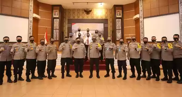 Kapolda Sumut Buka Supervisi Operasi Aman Nusa ll dalam Rangka Penanganan Covid 19