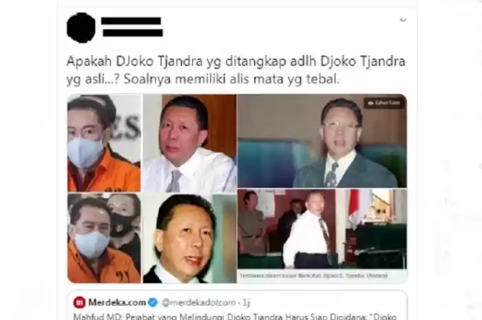 Apakah Ada Beda Djoko Tjandra Asli Kabur dengan Yang di Tangkap..?