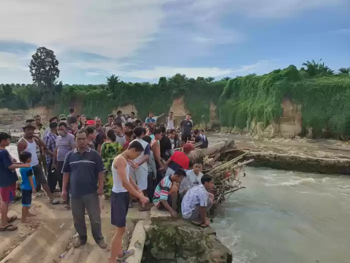 Mayat Mr X di Aliran Sungai Bah Bolon Hebohkan Warga 