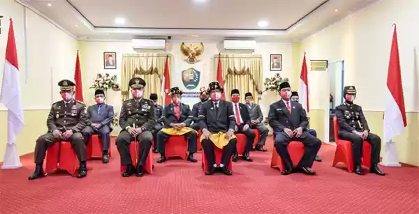 Walikota PSP dan Forkopimda Ikuti Acara HUT RI Secara Virtual