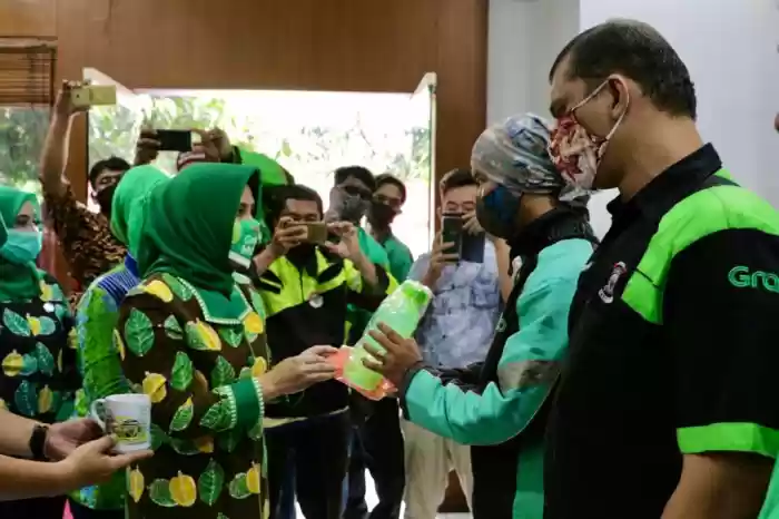 Nurul Akhyar Bersilaturahmi Dengan Forum Komunikasi Ojek Online Medan-Sumut