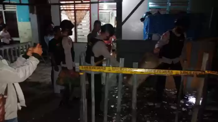 Heboh ! Salah Seorang Warga di Batang Kuis Temukan Bom Mortir Dalam Parit