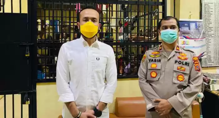 Ketua Pansus Covid-19 DPRD Provsu kunjungi RTP Polsek Sunggal 