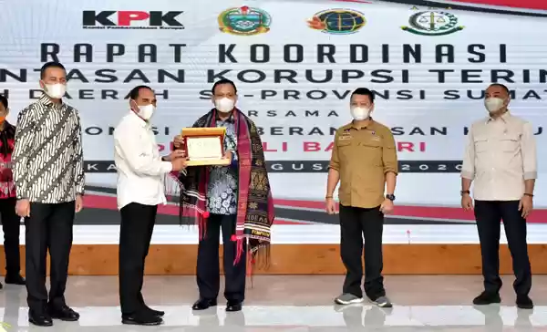 Ketua KPK RI Hadiri Rakor Pemberantasan Korupsi di Sumut  