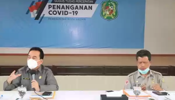 Kasus Positif Covid 19 di Medan Sebanyak 52 Kasus Perhari