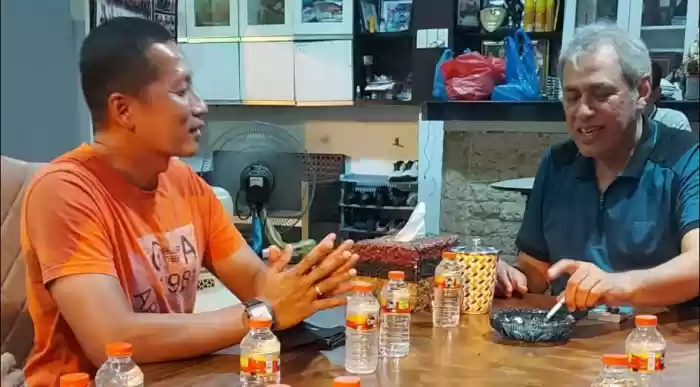 Komandan Batalyon Kaveleri 6/Naga Karimata Silaturahmi Ketua MPW PP Sumut
