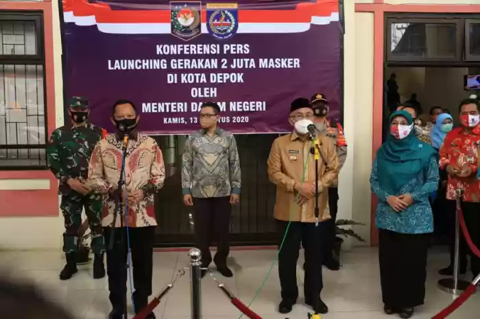 Mendagri: Penanganan Covid-19 di Depok Perlu Kolaborasi dengan Daerah Lain