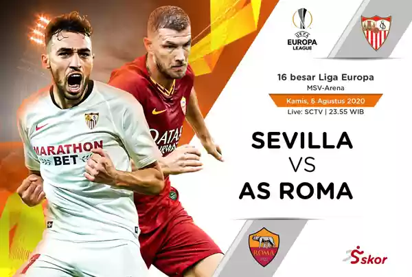 Sevilla Lolos ke Babak Perempatfinal Liga Eropa 2019-2020